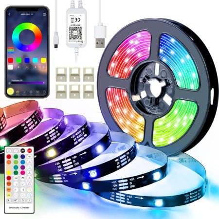 Eteenly RGB LED pásek o velikosti 5 metrů